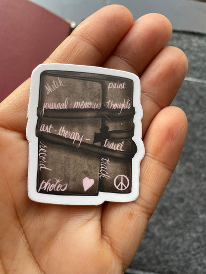 Art Journal Vinyl Sticker