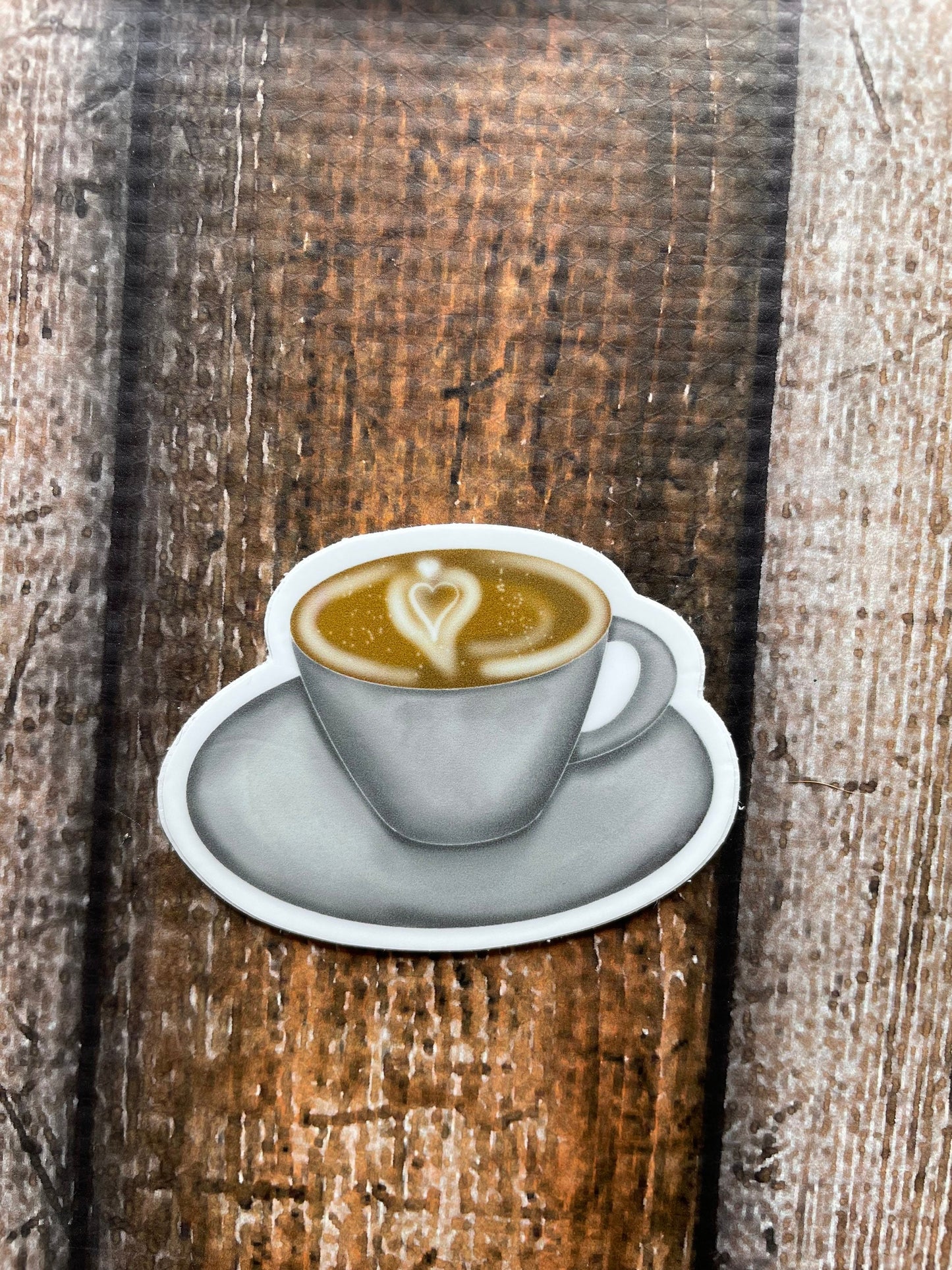 Coffee Cup Vinyl Sticker