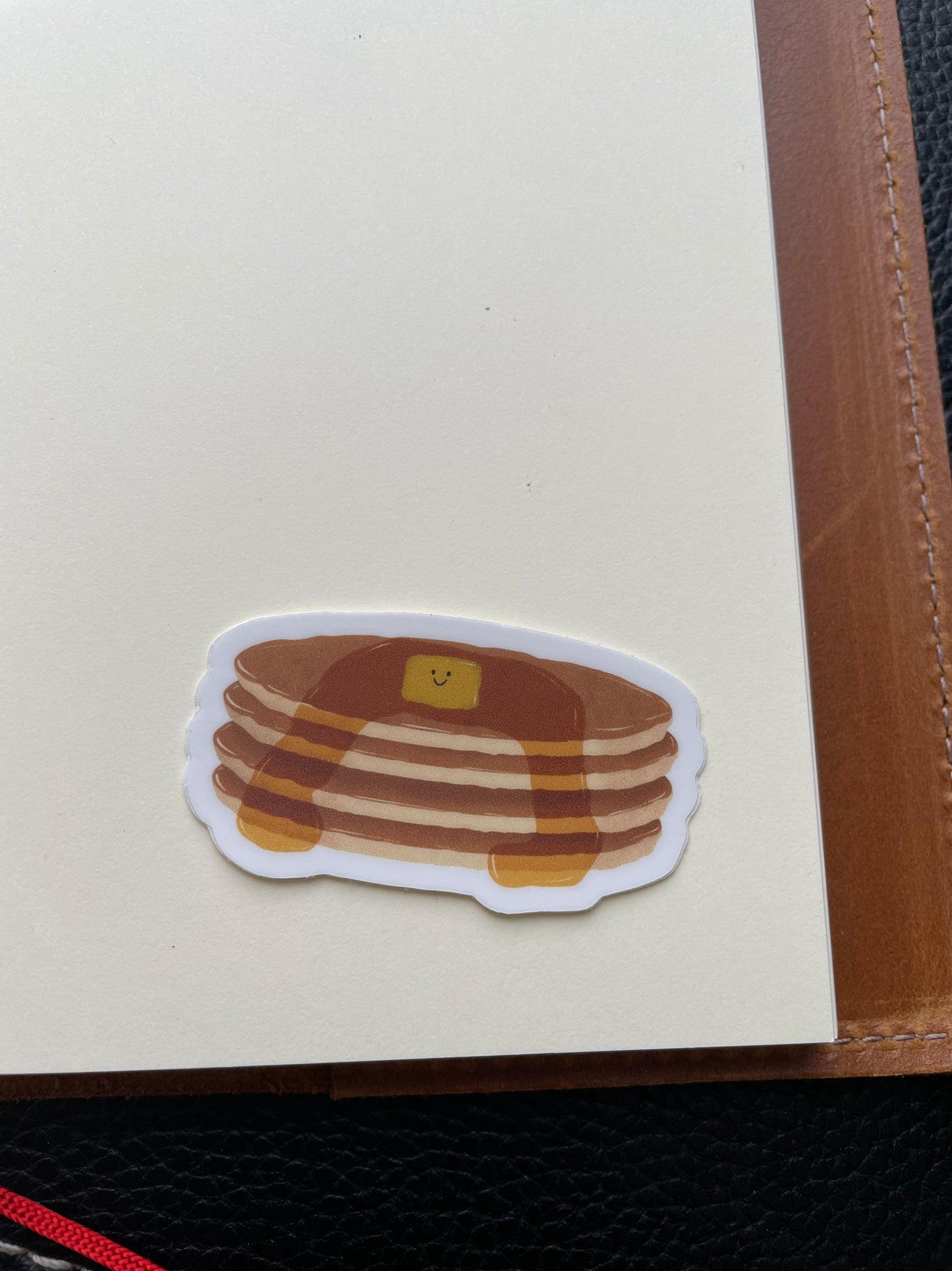 Happy Pancakes Vinyl Sticker