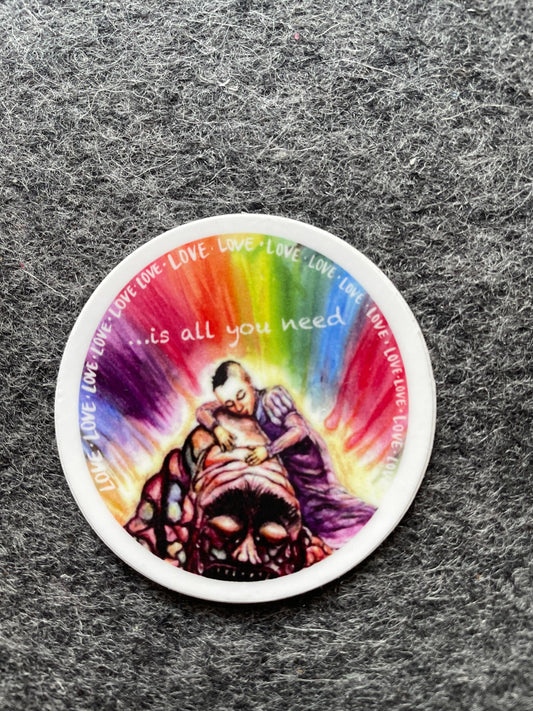 Love….is all you need vinyl sticker