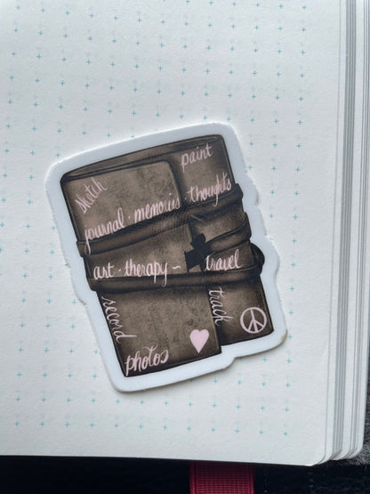 Art Journal Vinyl Sticker