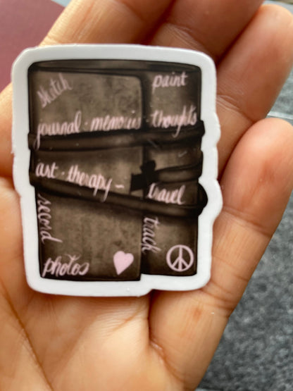 Art Journal Vinyl Sticker