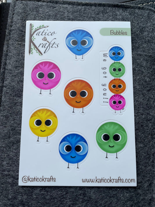 Back to School Sticker Sheets