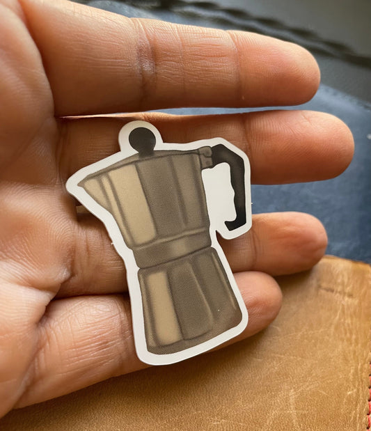 Espresso Maker Vinyl Sticker