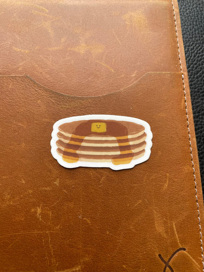 Happy Pancakes Vinyl Sticker