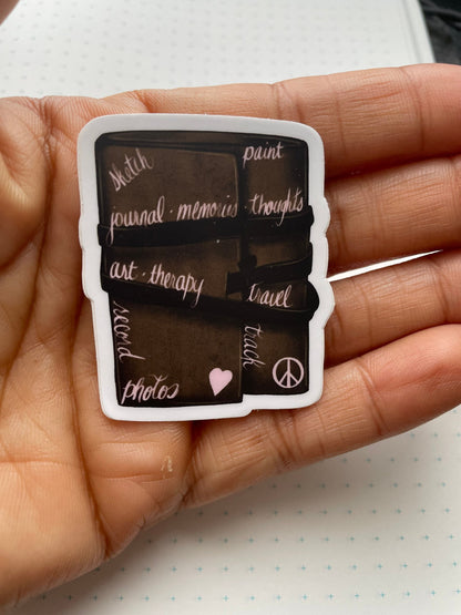 Art Journal Vinyl Sticker