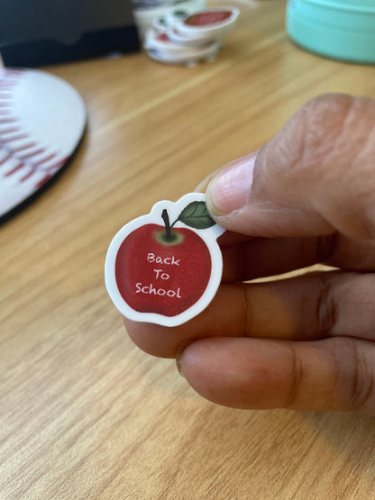 Back to School Vinyl Sticker