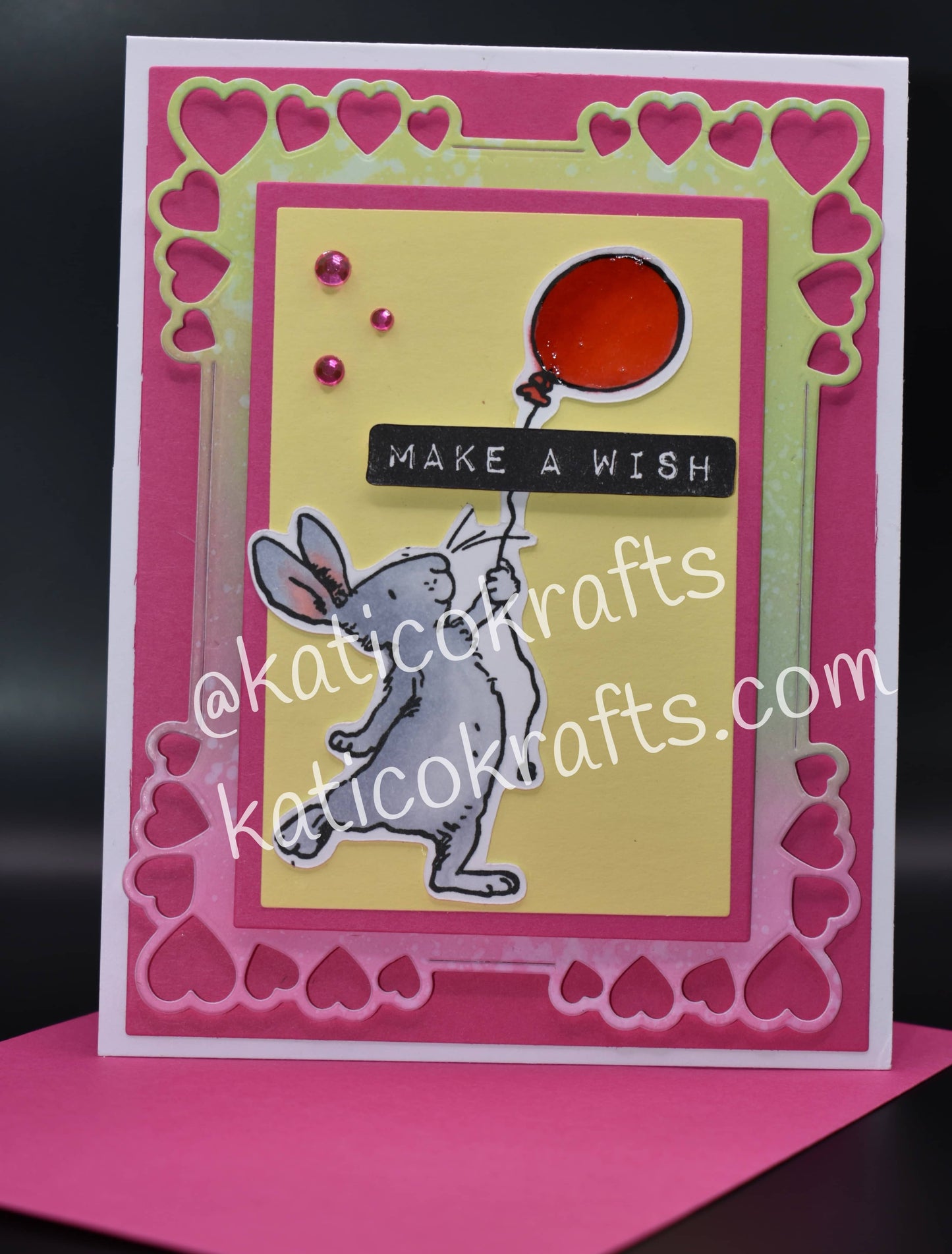 Make a Wish Bunny Card