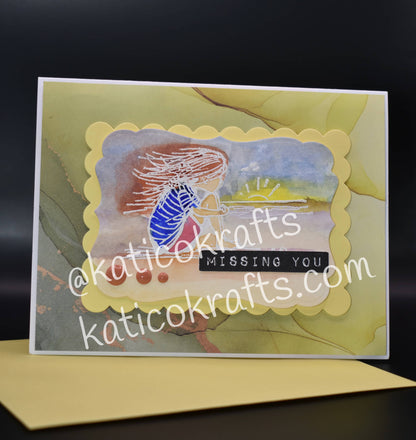 Missing You Card
